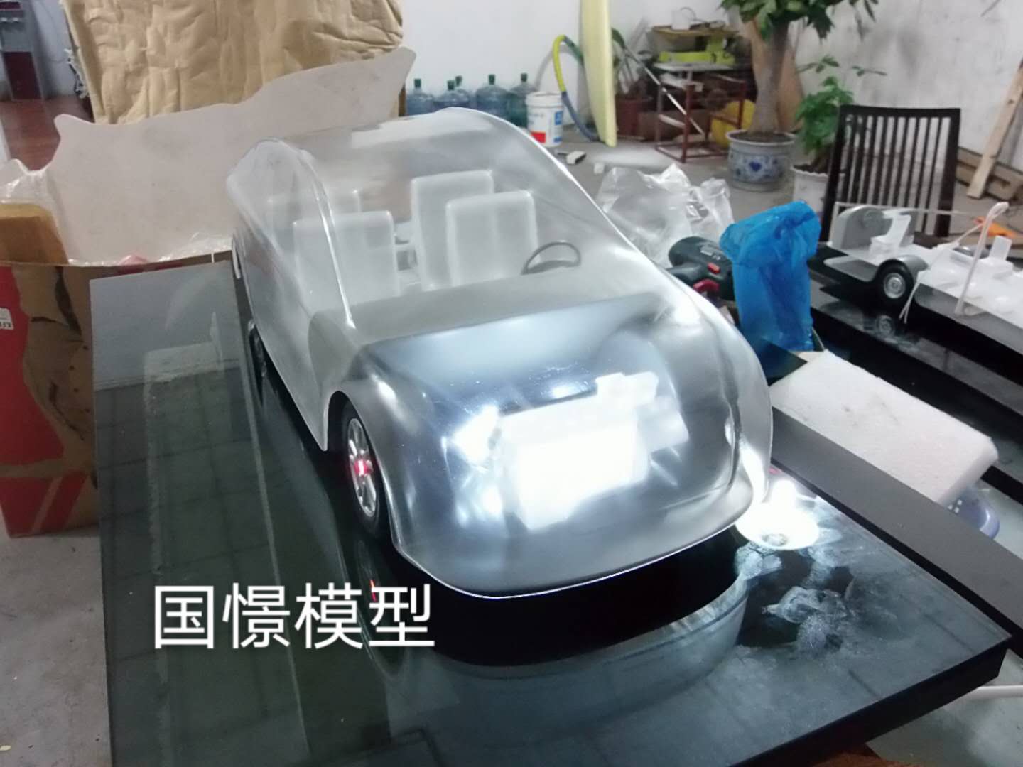 沂源县透明车模型